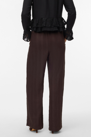 Irine Straight Pant - Σοκολάτα Torte