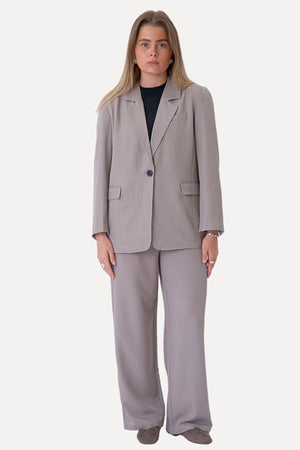 Oversized Blazer - Grey