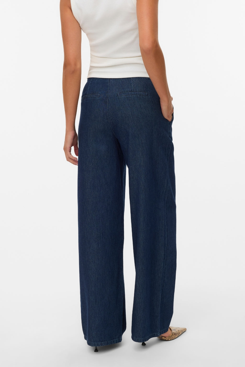 Rae Wide Jeans - Σκούρο Μπλε Τζιν