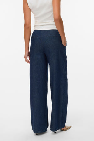 Rae Wide Jeans - Σκούρο Μπλε Τζιν