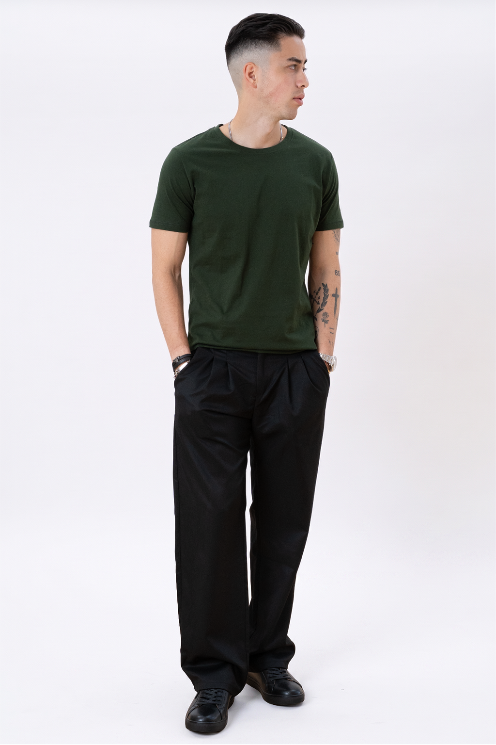 Muscle T-shirt - Dark Green