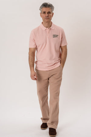 Palms Polo - Peach