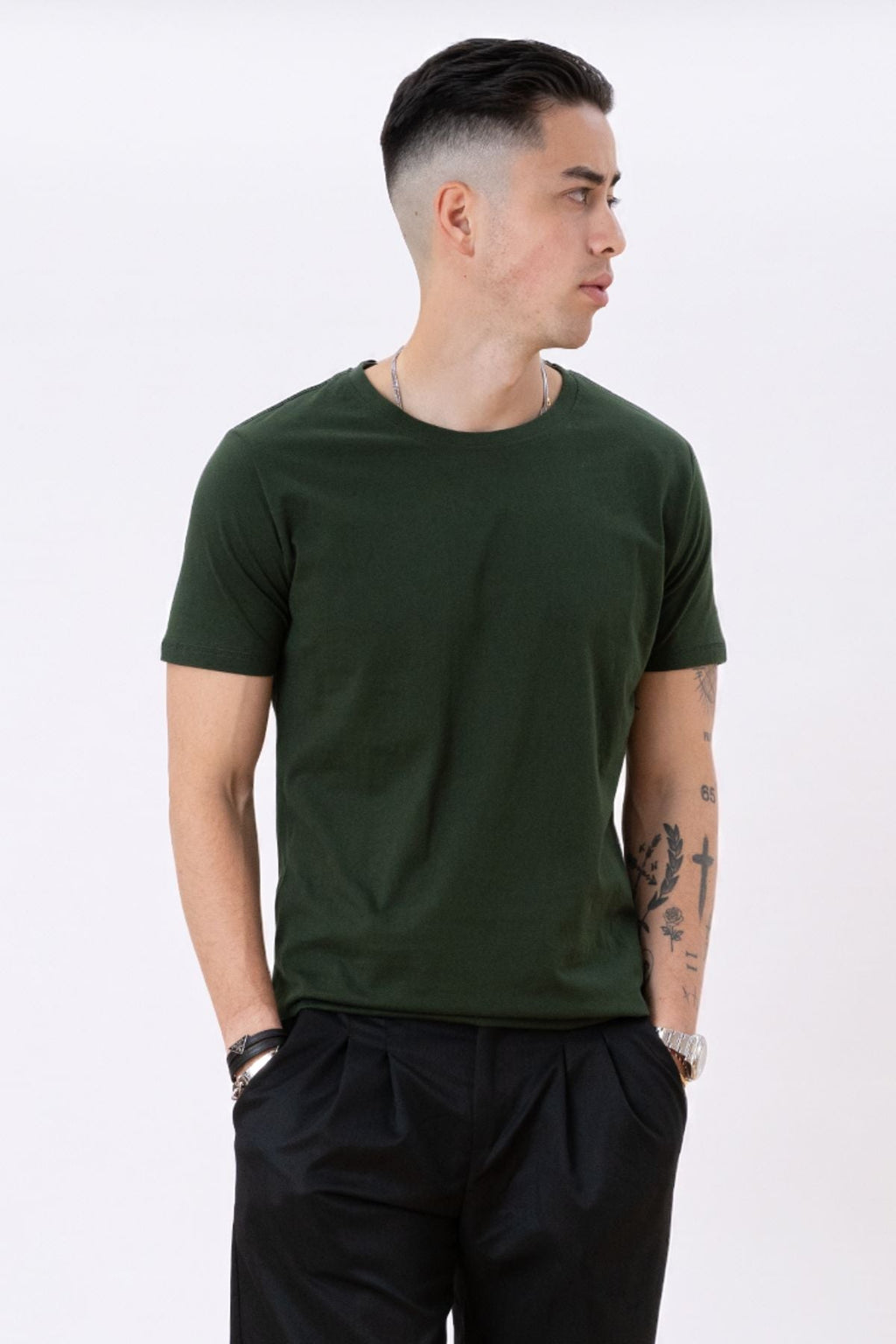 Muscle T-shirt - Σκούρο Πράσινο