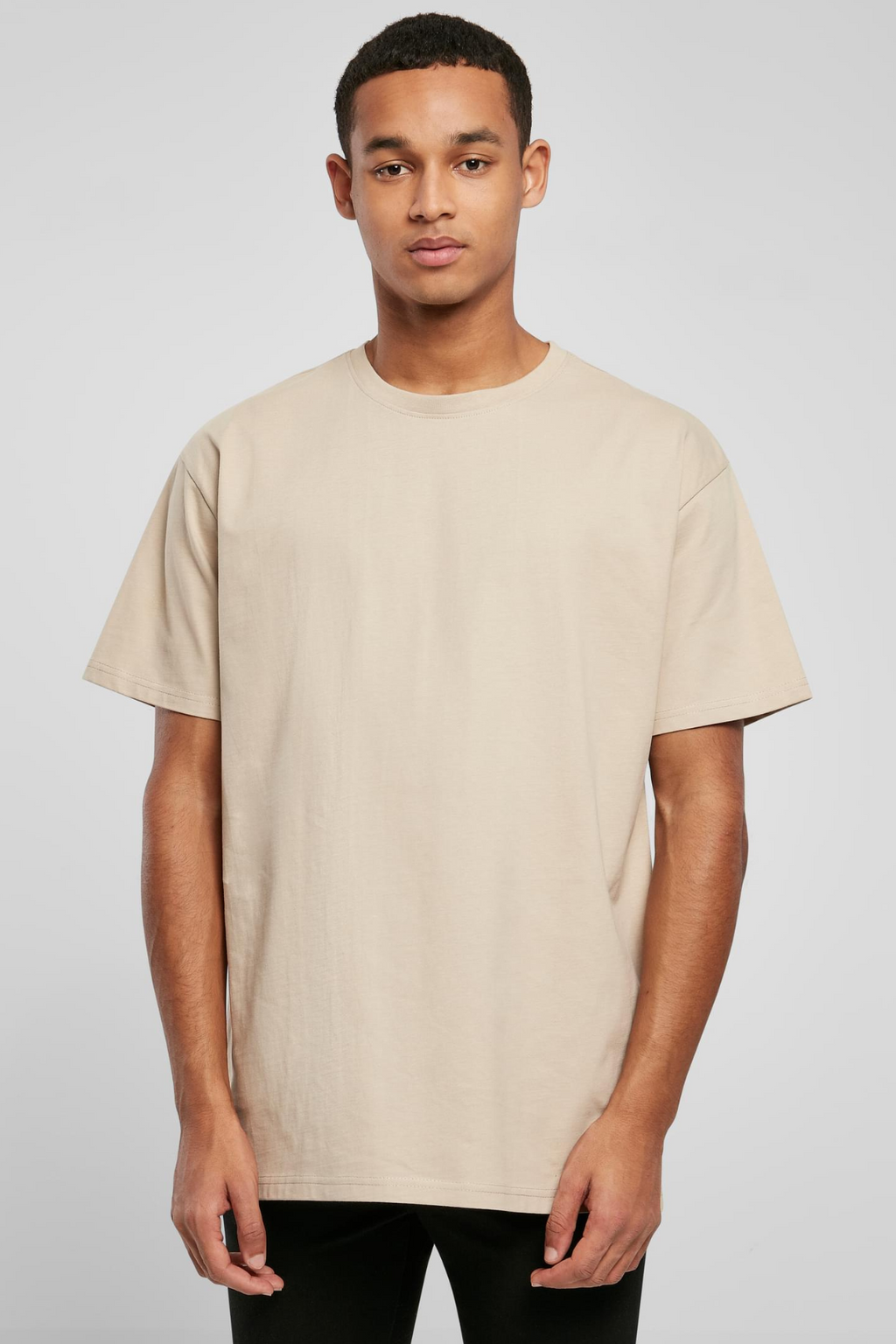 Heavy Oversized T-shirt - Wet Sand