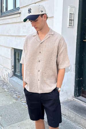 Short Sleeve Shirt - Sand