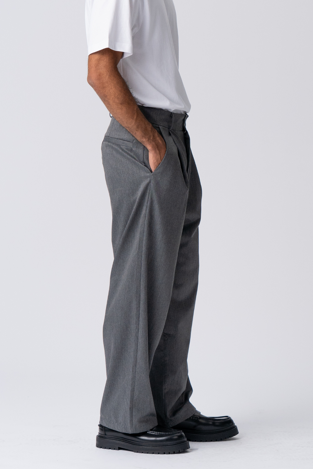 Performance Pants Wide Fit - ανοιχτό γκρι