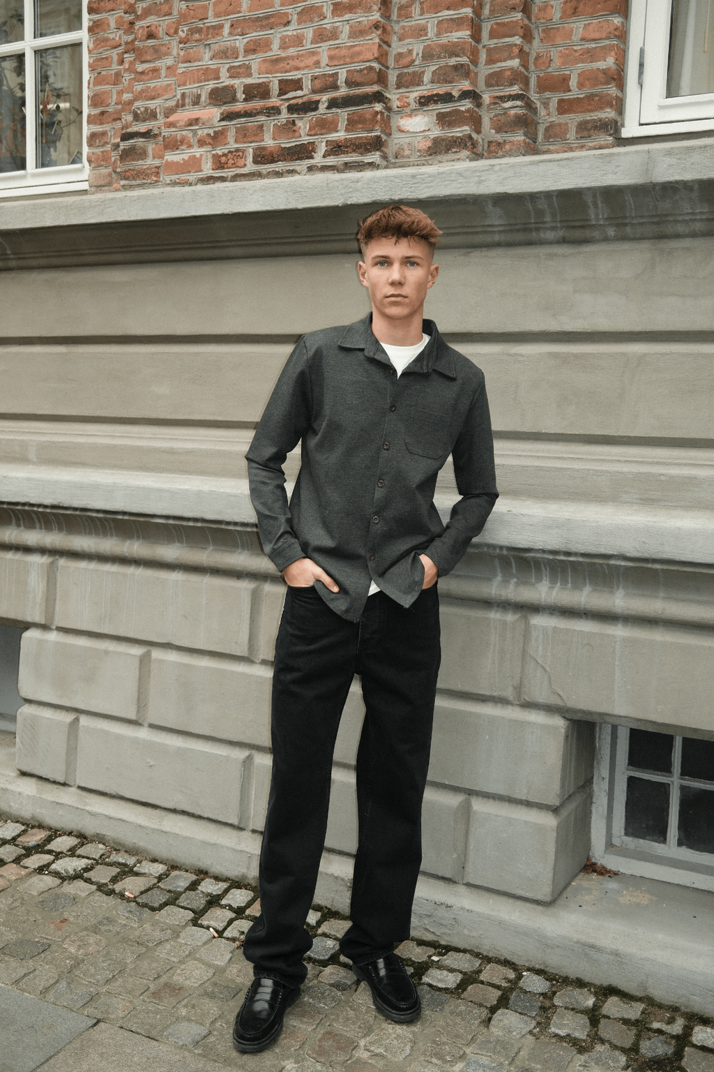 Baggy Jeans - Μαύρο Τζιν