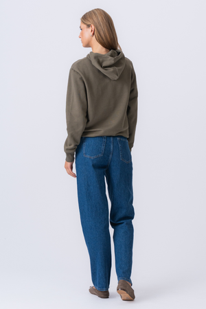 Sweatshirt Hoodie - Στρατός