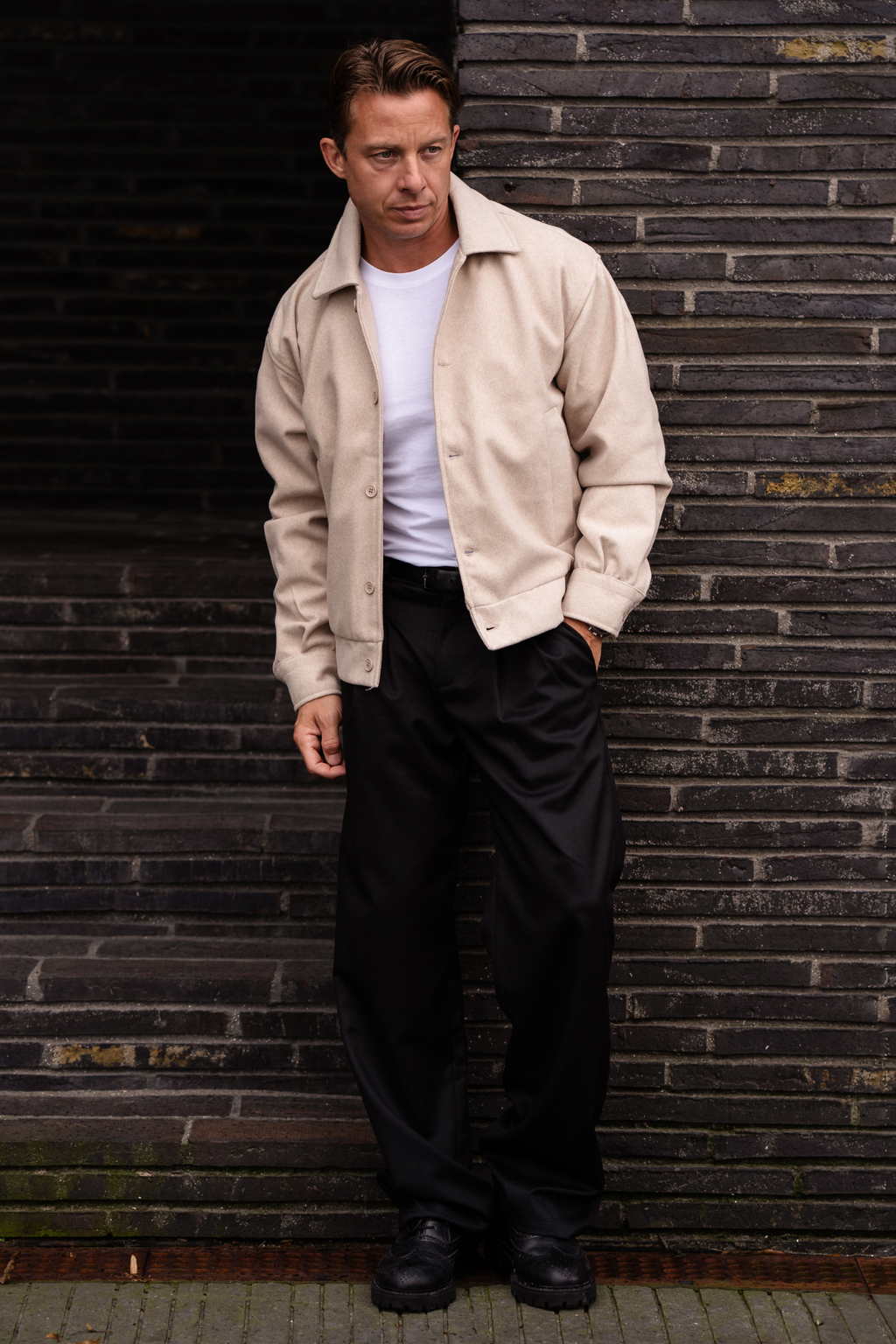 Mason Jacket - πέτρα