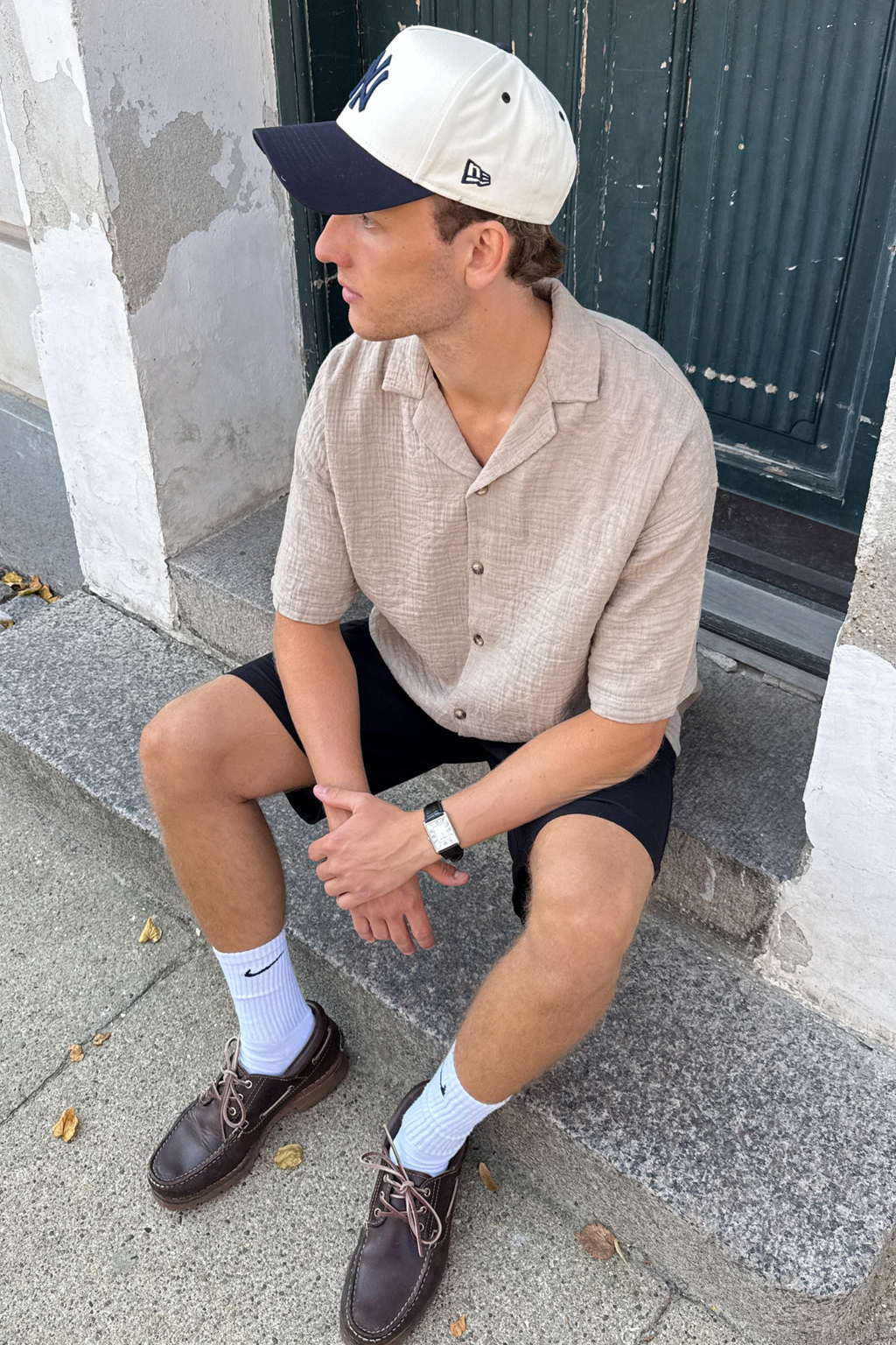 Short Sleeve Shirt - Sand