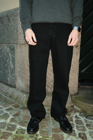 Baggy Jeans - Μαύρο Τζιν