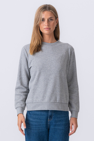 Essential Crewnneck - Grey Melange
