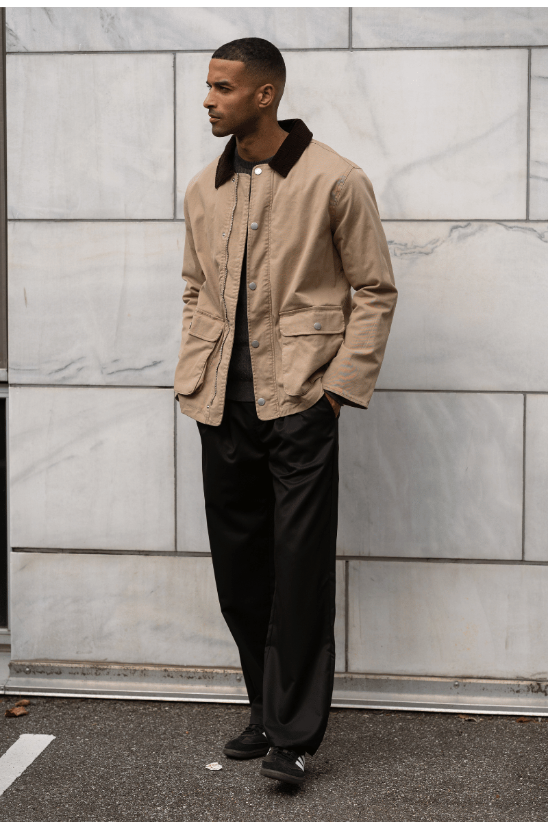 Twill Jacket - Dark Sand