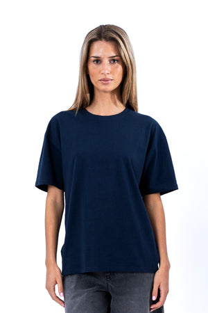 Heavy Boxfit Tee - Navy