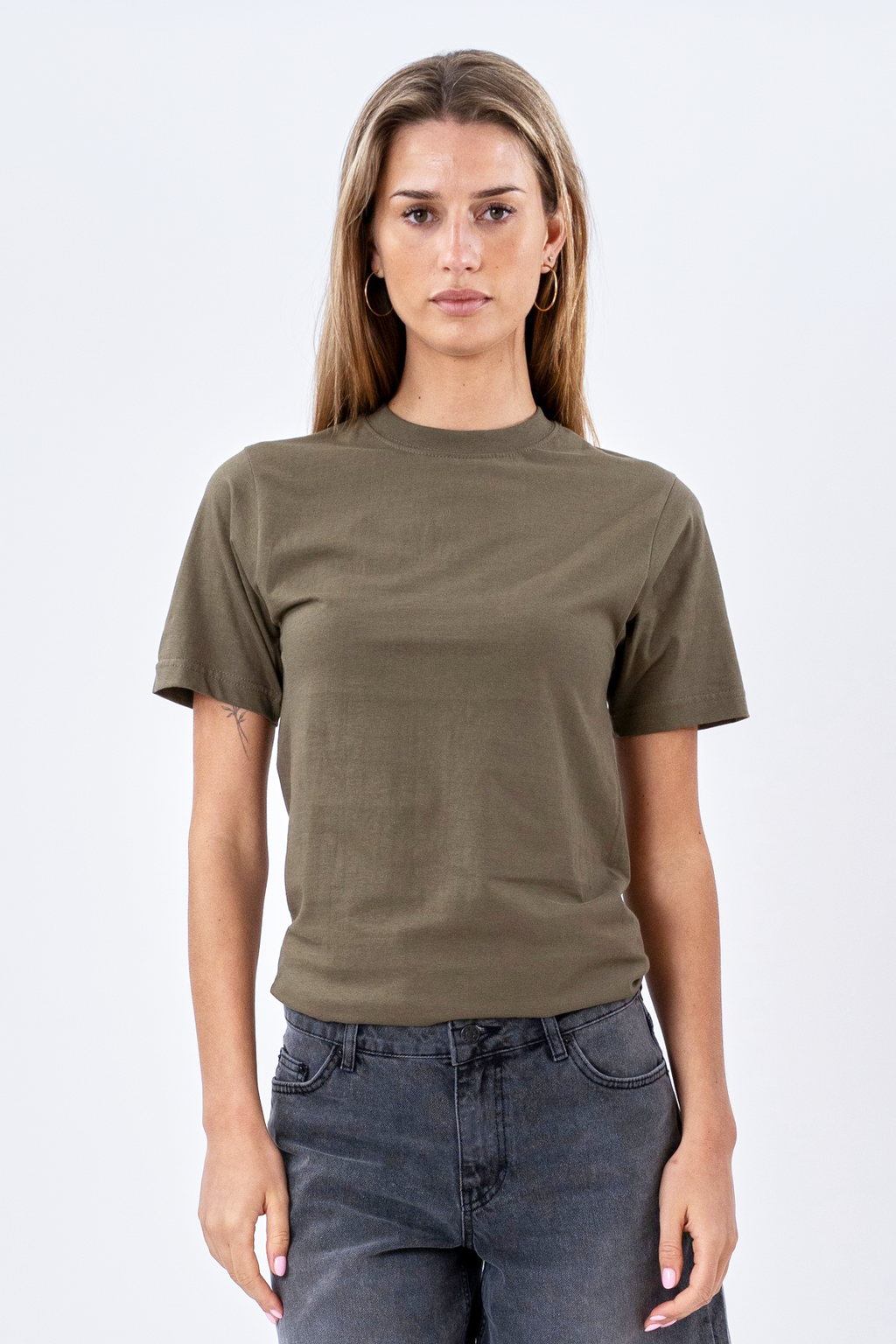 Boyfriend Tee - Army Green