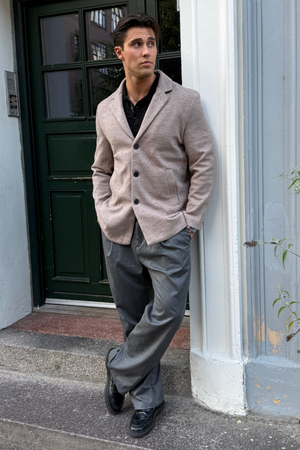 Κλασικό παλτό - άμμος