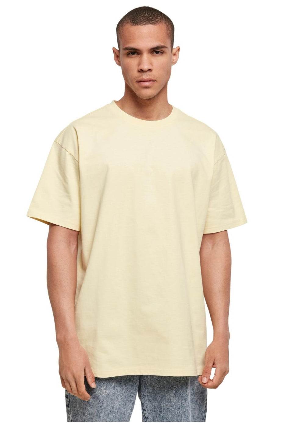 Βαρύς Oversized T -shirt - μαλακό κίτρινο