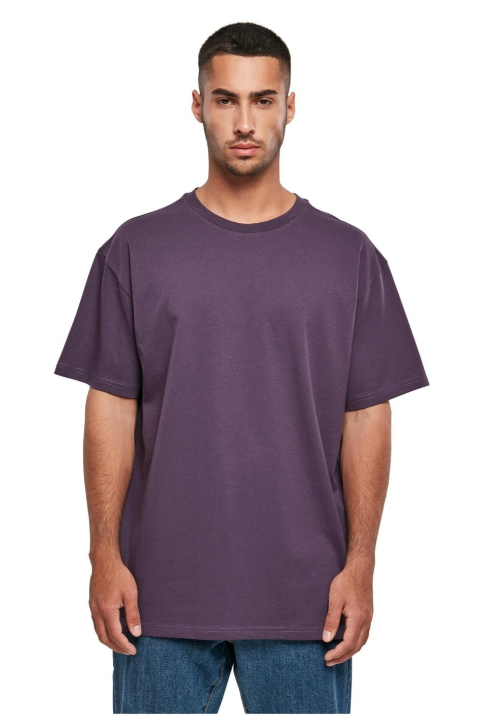 Heavy Oversized T-shirt - Purple Night