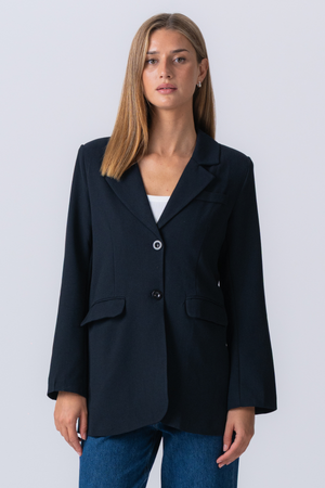 Κλαύρη Oversized Blazer - Πολεμικό Ναυτικό