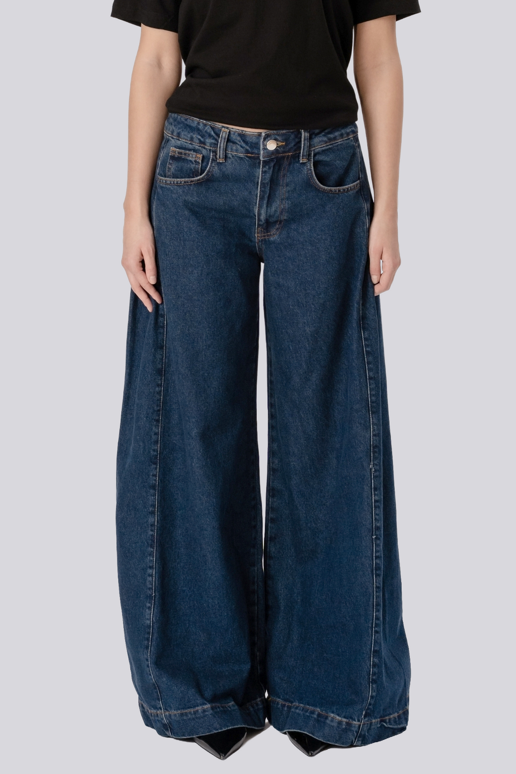 Jeans Estella - Σκούρο Μπλε