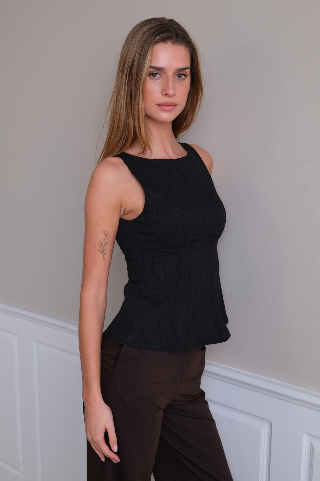 Aya Top - Μαύρο