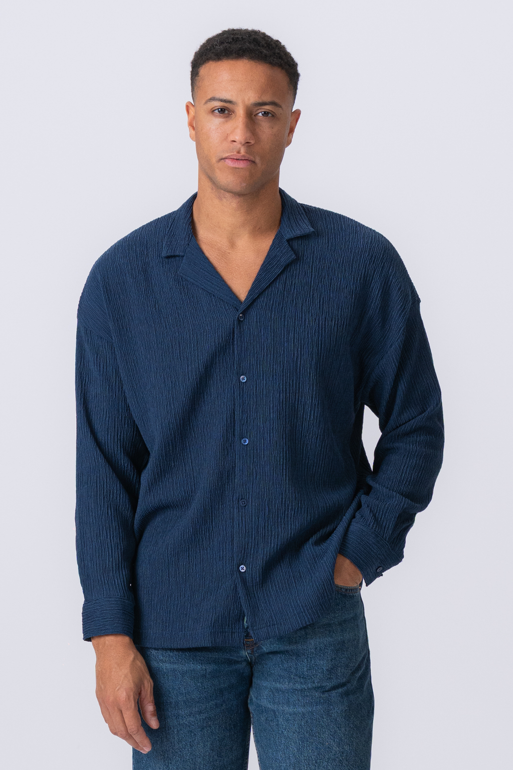 Aidan Shirt - Navy
