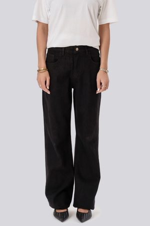 Erica Loose Jeans - Μαύρο