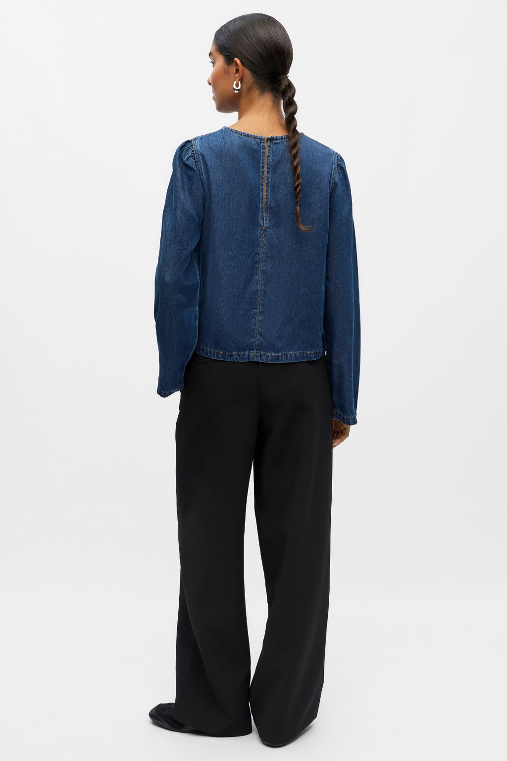 Πλαίσιο κορυφής - σκούρο μπλε denim