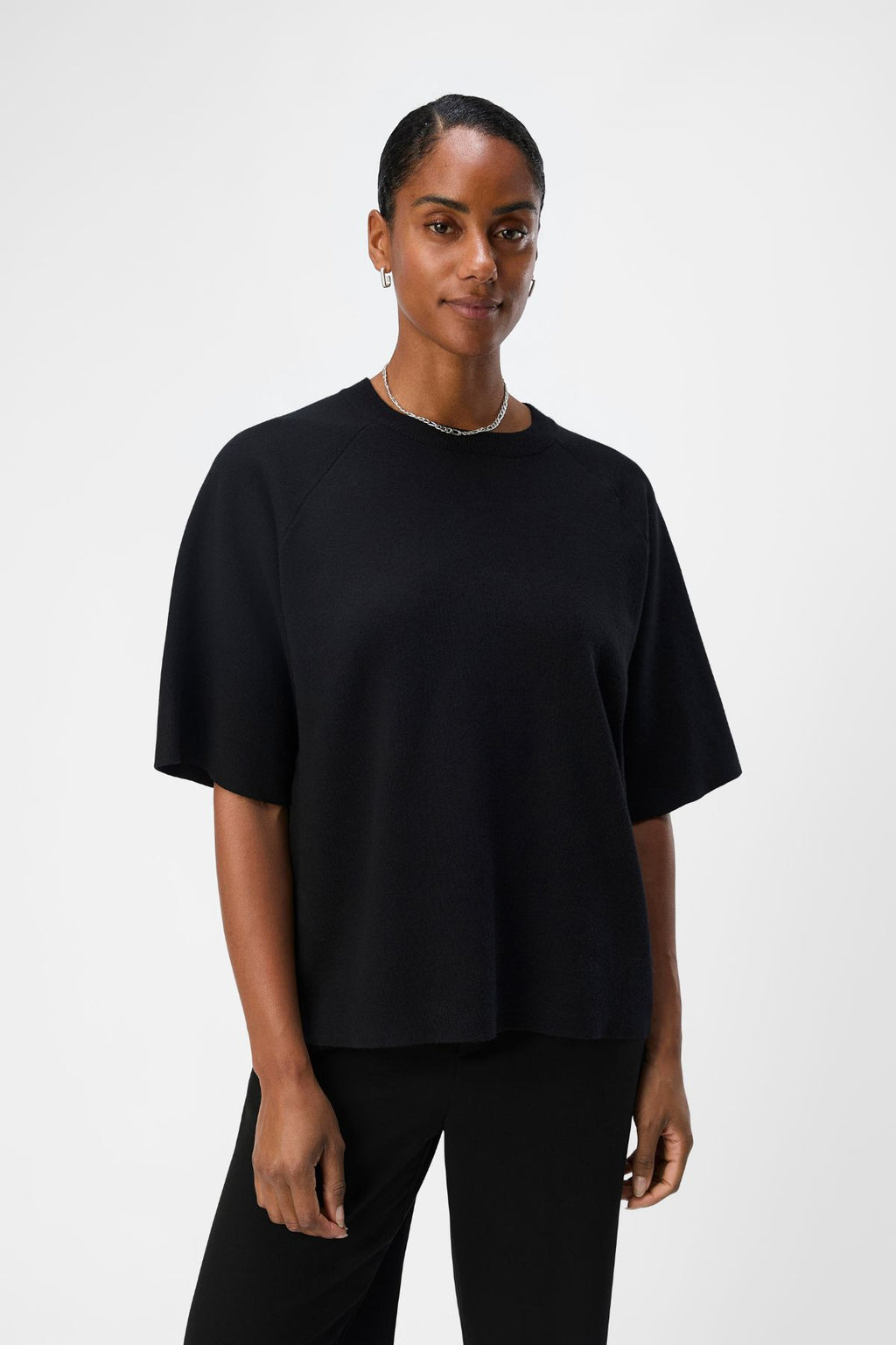 Reynard 2/4 Knit Pullover - Black