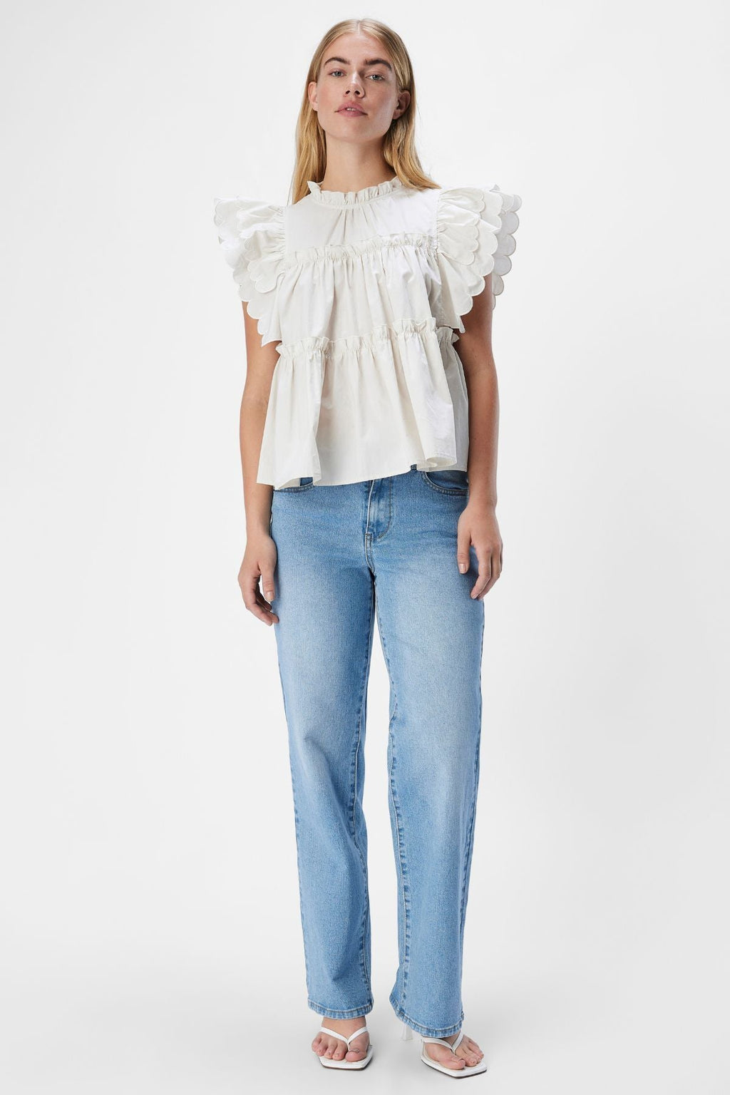 Hope Top - White Sand