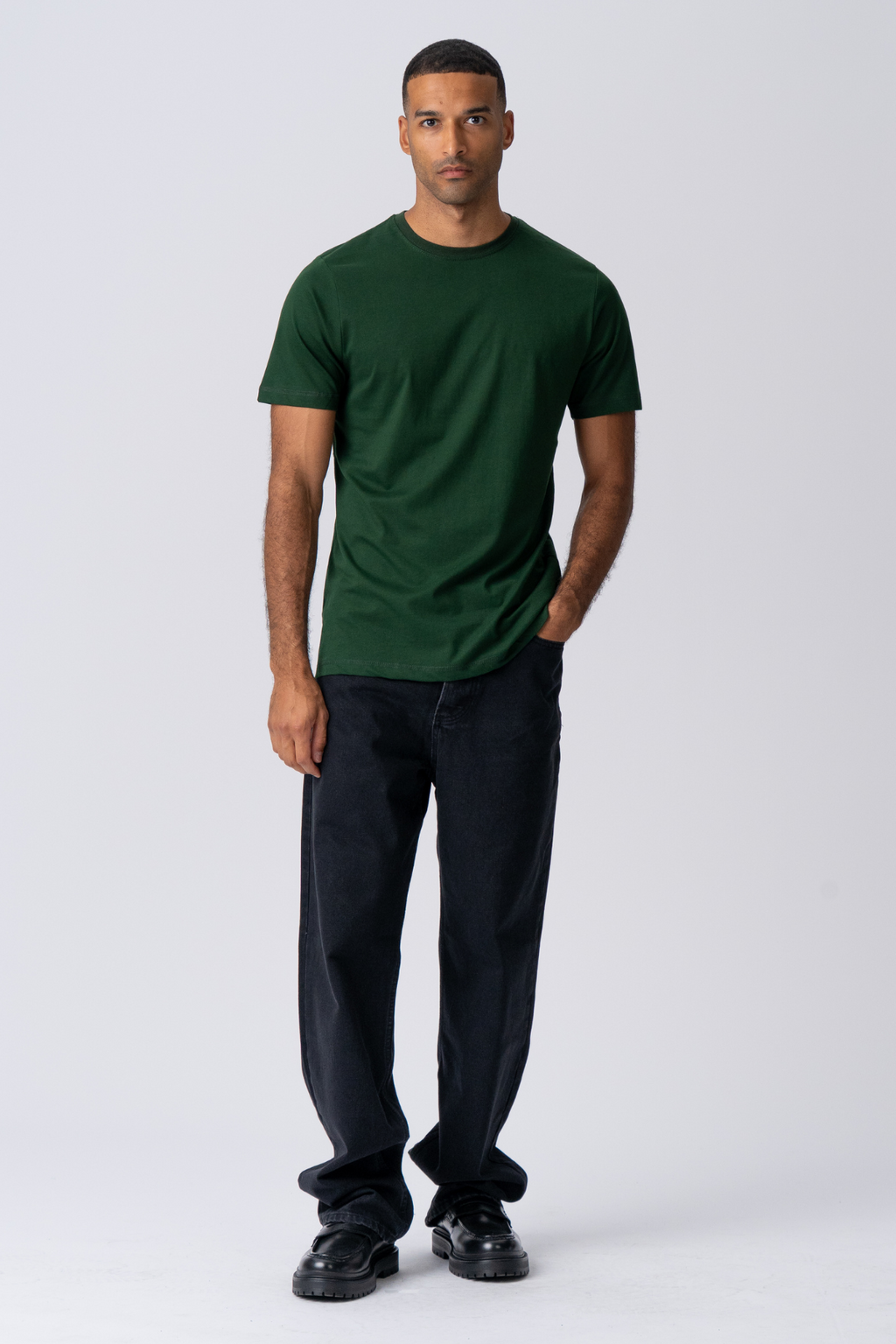 Basic T-shirt - Dark Green