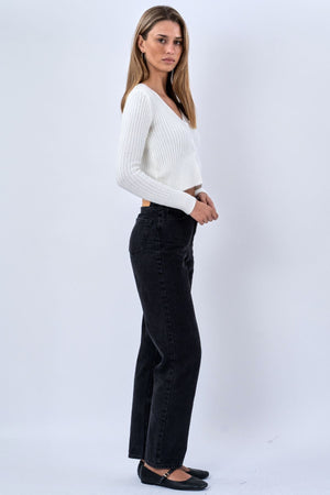 Nova Blouse Knit - White