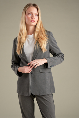 Classic fit Blazer - Dark Grey
