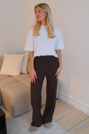 Ivy Knit Pants - Καφέ