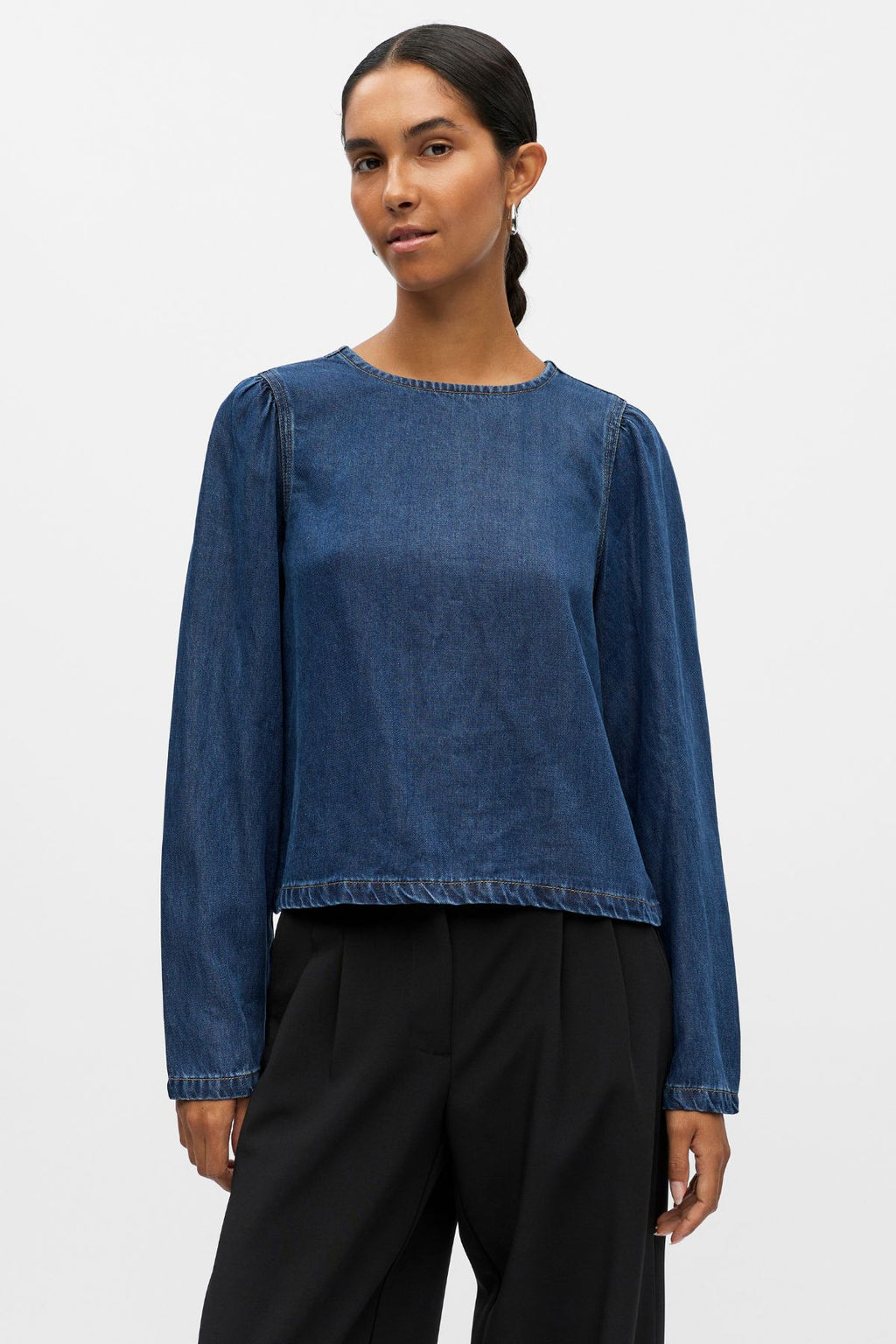 Πλαίσιο κορυφής - σκούρο μπλε denim