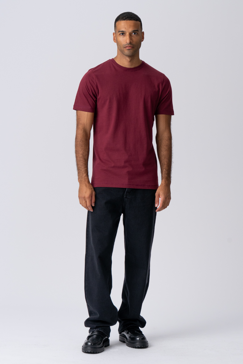 Basic T-shirt - Burgundy