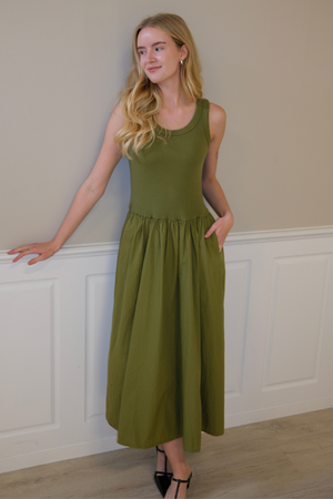 Hanna Dress - Πράσινο