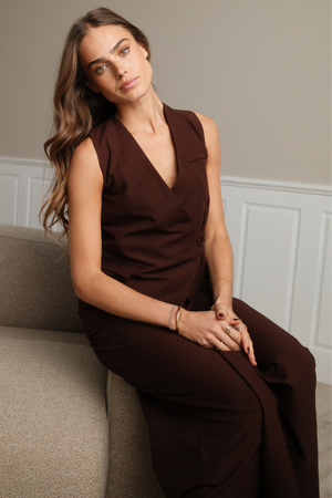Melissa Vest - Brown