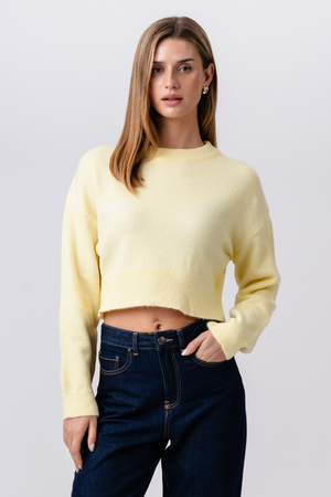 Kenya Short Knit - Κίτρινο