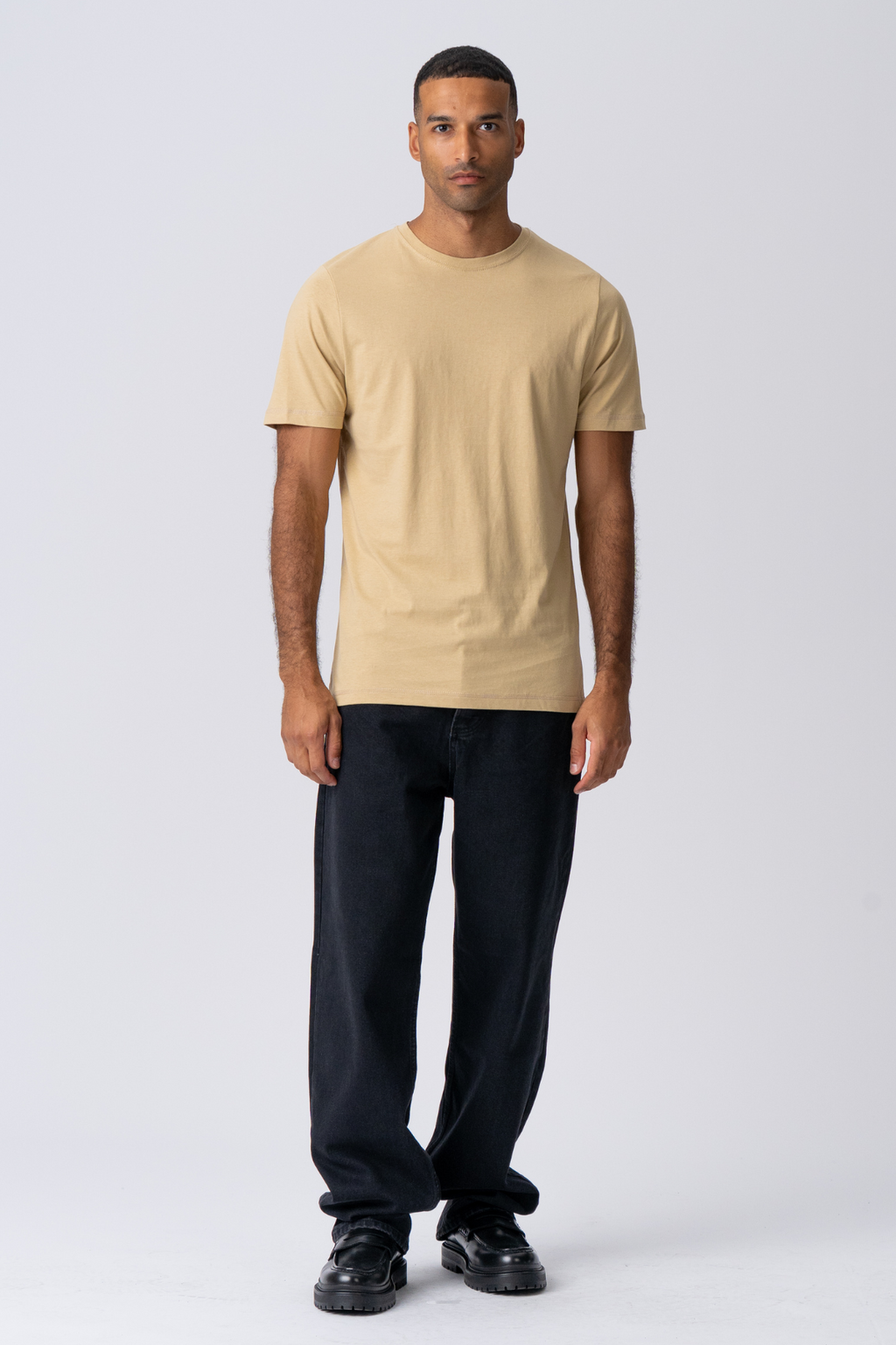 Basic T-shirt - Beige