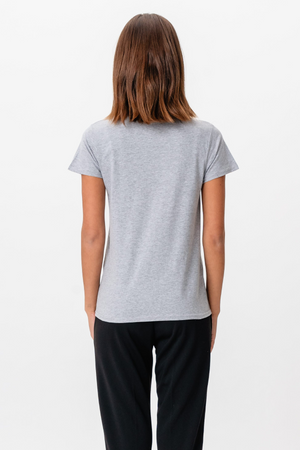 Basic T -Shirt - Oxford Gray