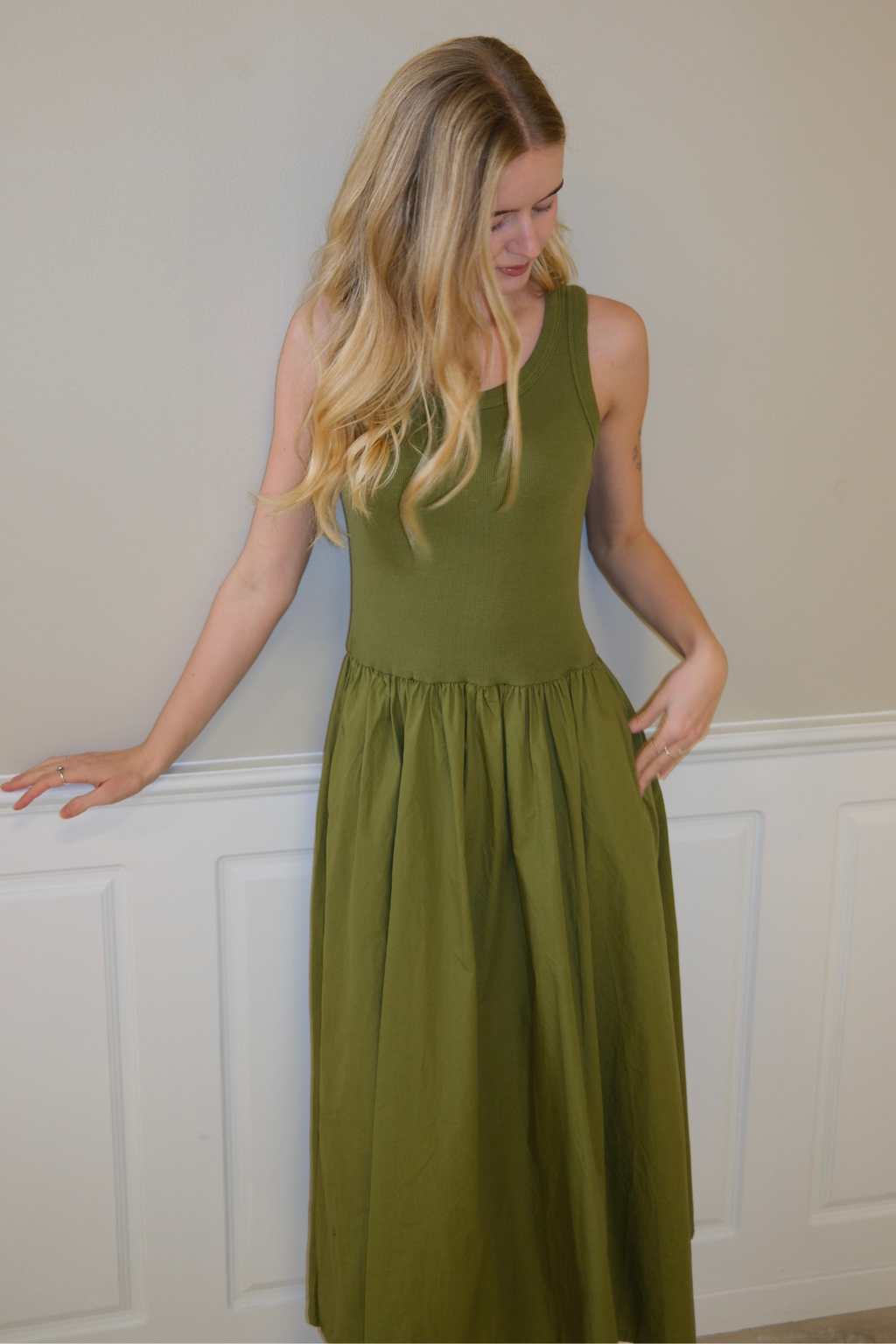 Hanna Dress - Πράσινο