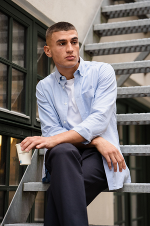The Original Performance Oxford Shirt ™ ♠ - Cashmere Blue