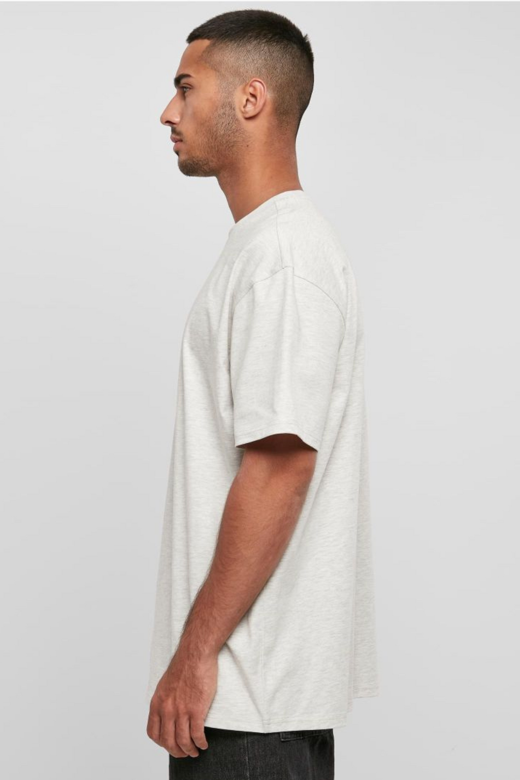 Βαρύς Oversized T -shirt - ανοιχτό γκρι