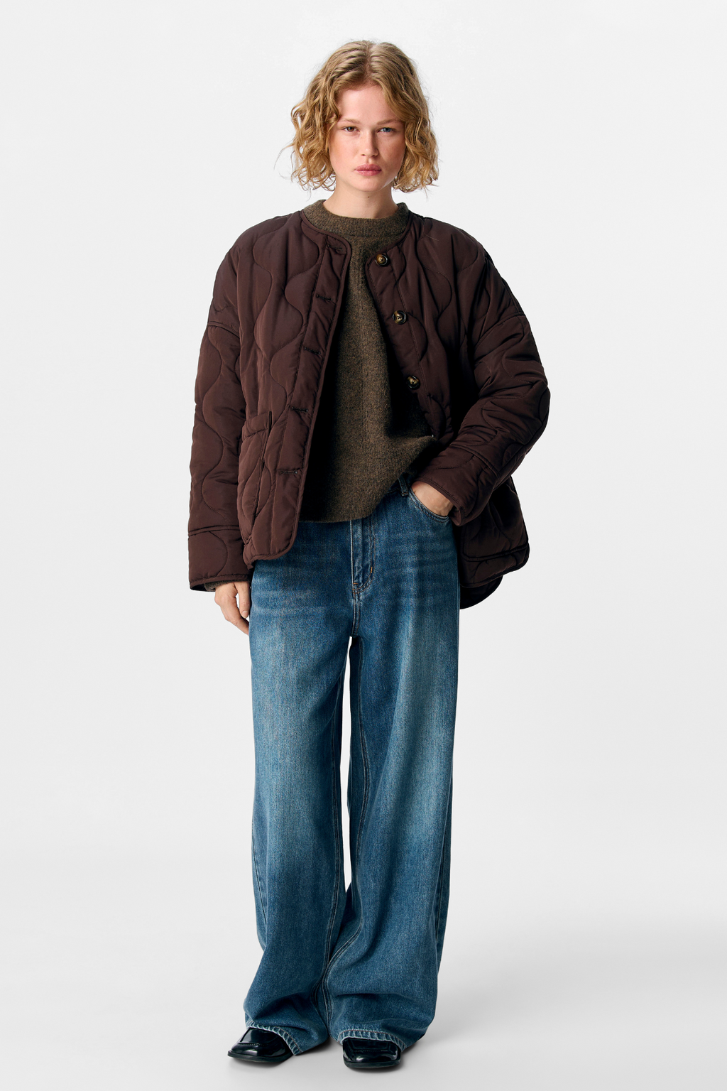 Allie Quilted Jacket - Java