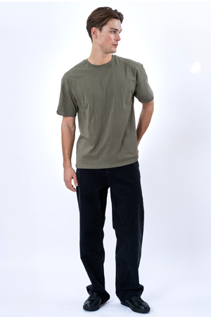 Boxy T-shirt - Olive