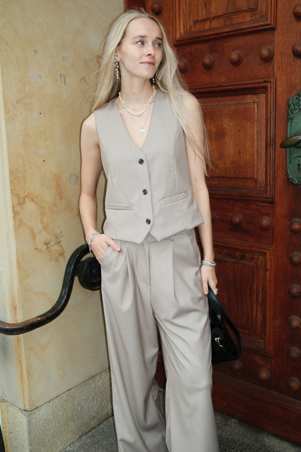 Νάντια Pants - Μπεζ