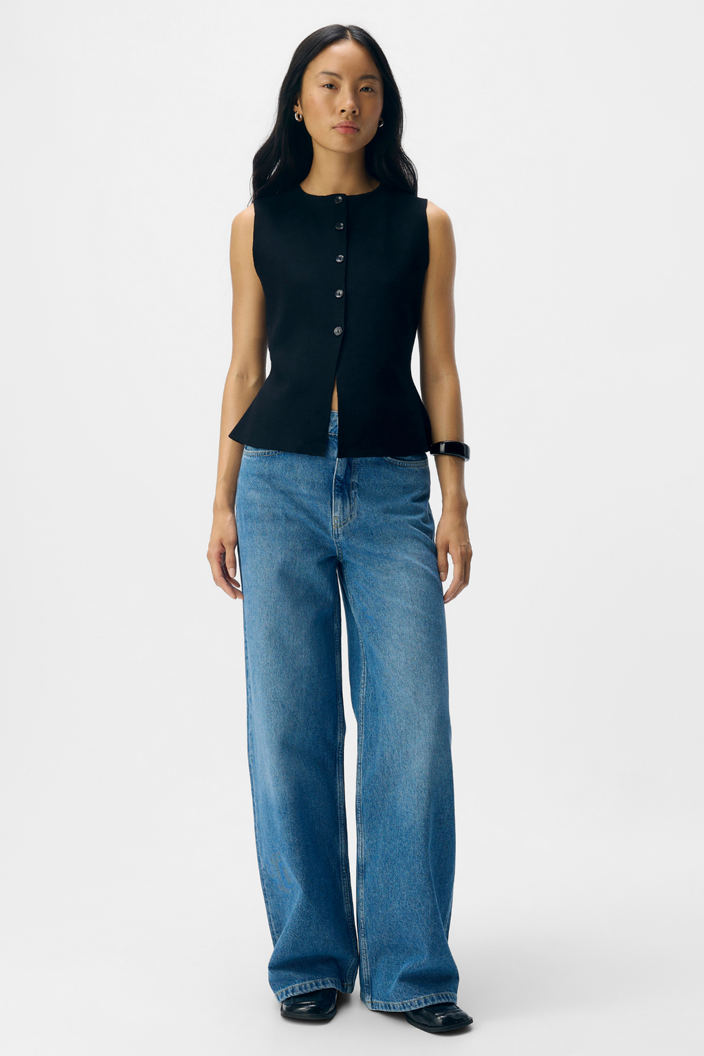 Reynard Knit Vest - Μαύρο