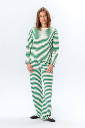 Απογυμνωμένο Pants - Πράσινο