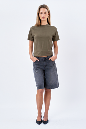 Boyfriend Tee - Army Green
